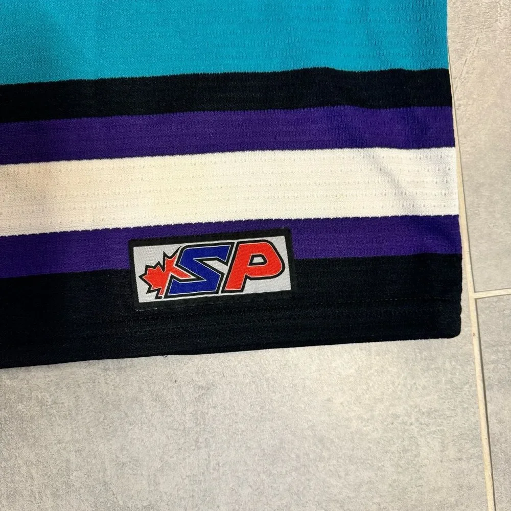 Vintage Bossier Shreveport Mudbugs CHL Team-Signed Jersey - Youth L/XL, SP Brand